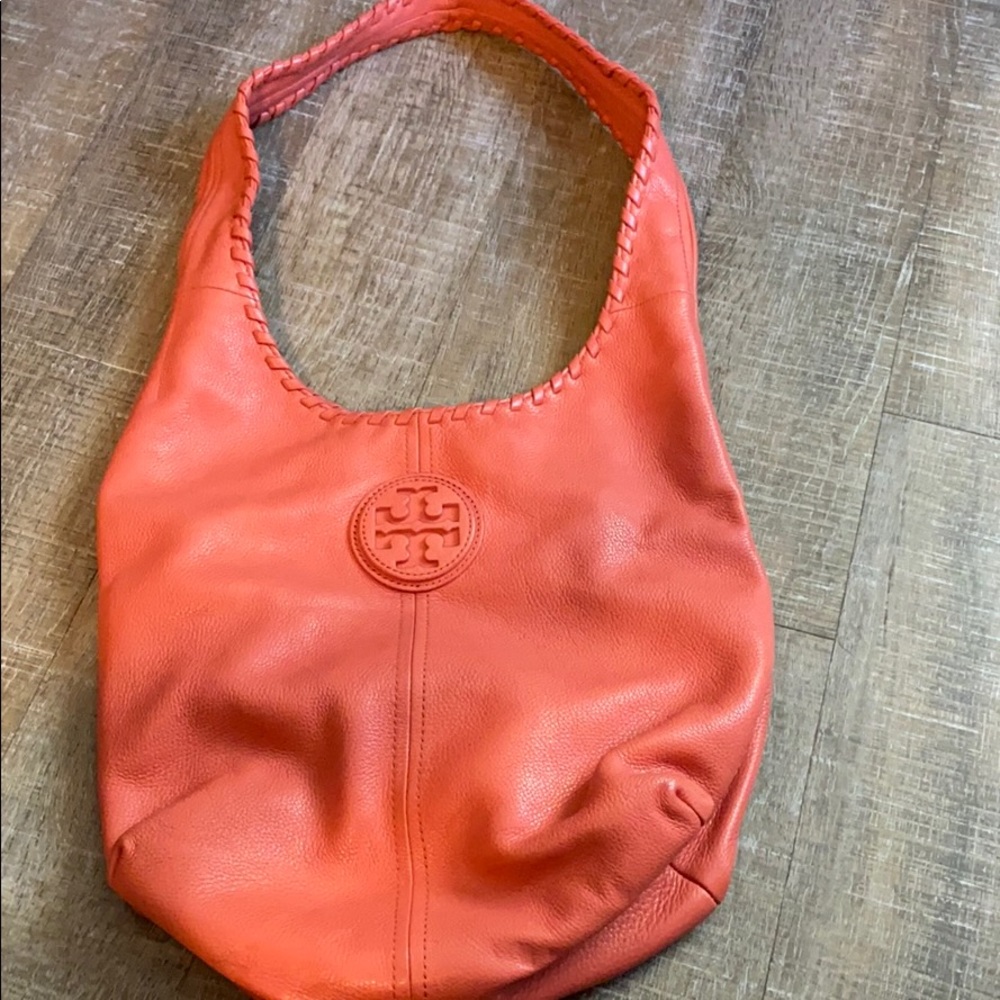 Tory Burch Marion leather hobo bag!